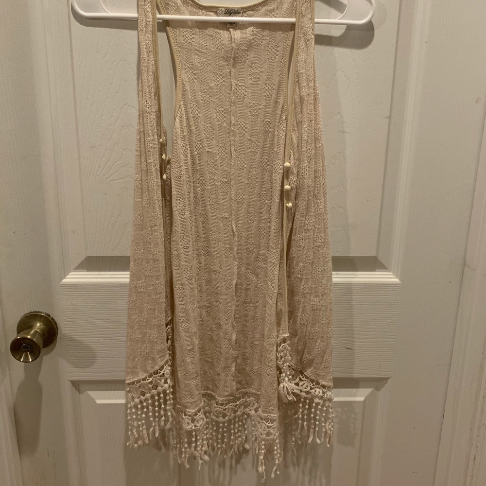 Sleeveless Cardigan